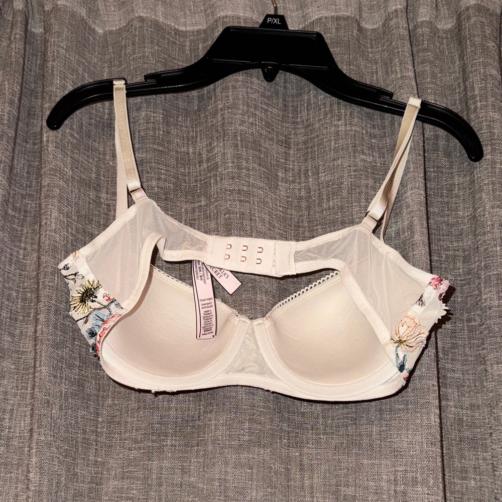 Victoria’s Secret Floral Print Dream Angels Bra with Adjustable Straps 34C - Picture 5 of 5